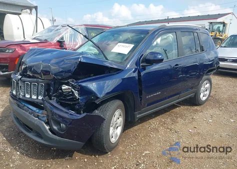 2017 Jeep Compass Latitude Fwd из США, поврежденный, VIN 1C4NJCEB9HD210910